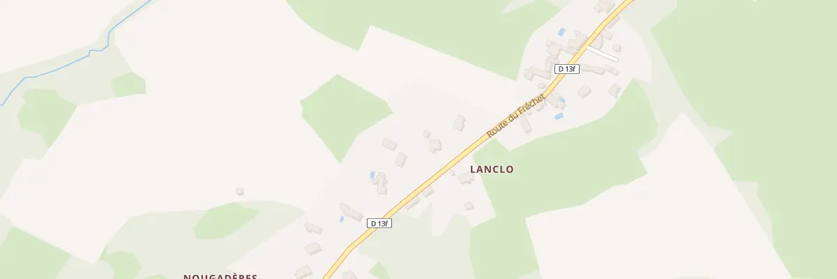 Plan du 5001 Nougaderes à Marignac-Laspeyres