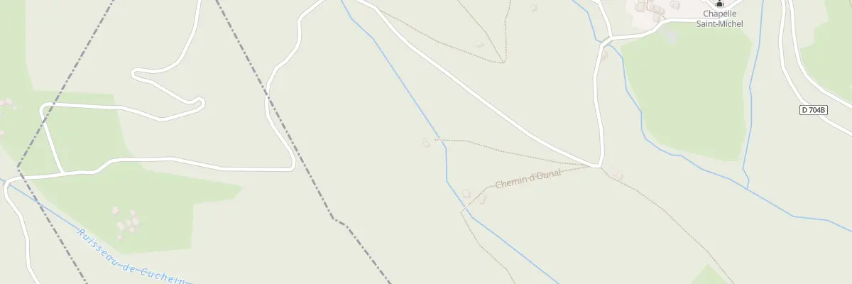 Plan du 5216 Coume Seque à Bonac-Irazein