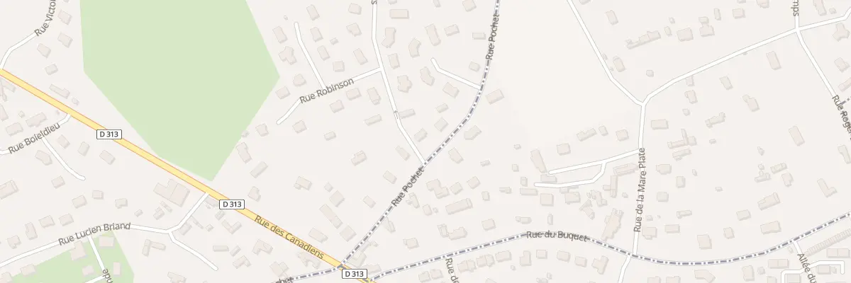 Plan du 14 Rue Pochet à Saint-Ouen-du-Tilleul