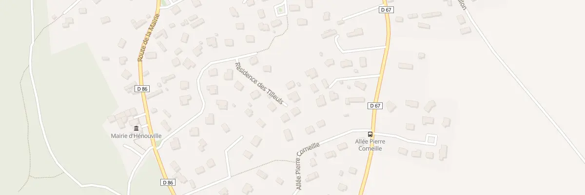Plan du 9D Rue Résidence des Tilleuls à Hénouville