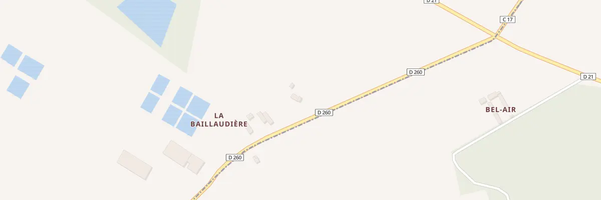 Plan du 7A La Baillaudière à Chanceaux-près-Loches