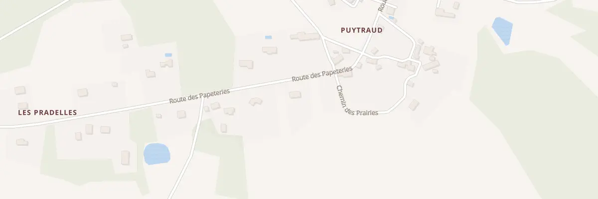 Plan du 5000 Puytraud Ouest à Nantheuil