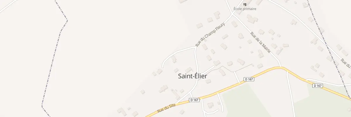 Plan du 2 Rue du Boulay à Saint-Élier