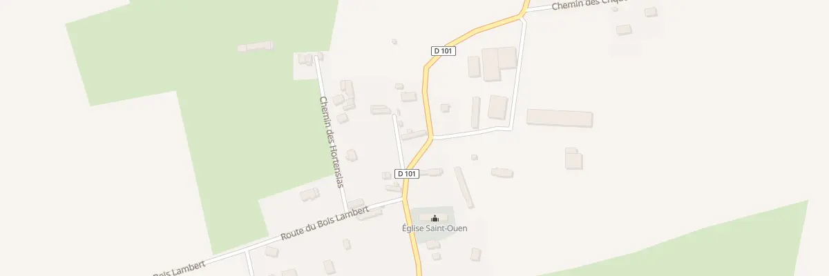 Plan du 55 Rte du Bois Seigneur à Saint-Ouen-le-Mauger