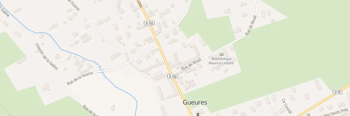 Plan du 78 Rue de la Vallée à Gueures