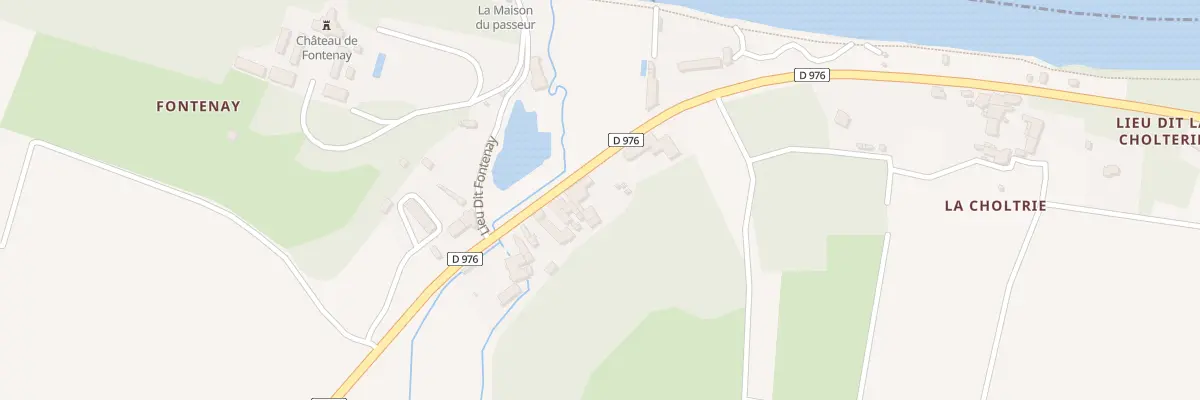 Plan du 4 Fontenay à Bléré