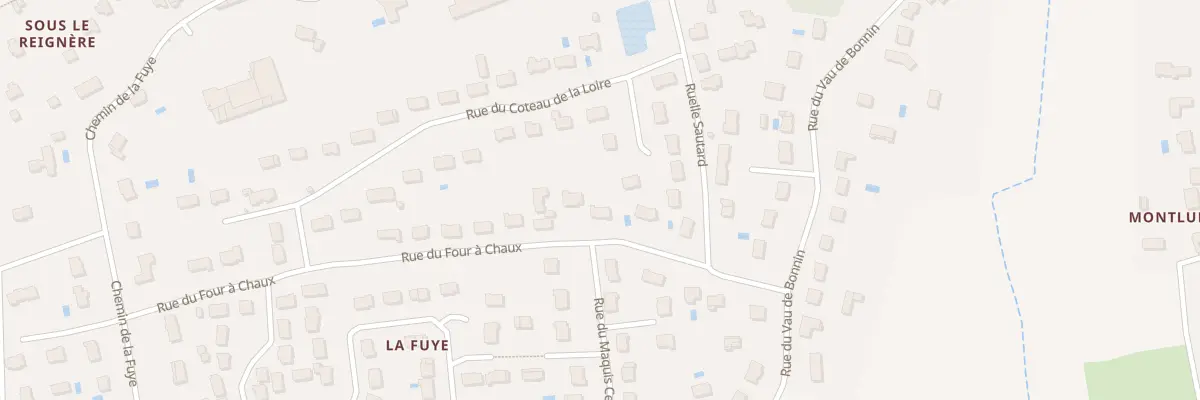 Plan du 6 Rue du Four a Chaux à Amboise