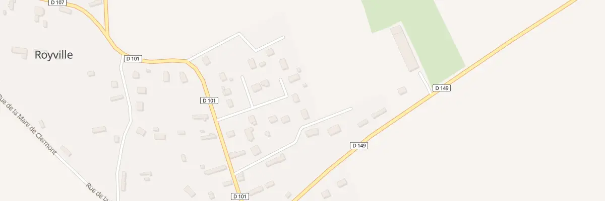 Plan du 7 Lot Allan Leroy à Royville