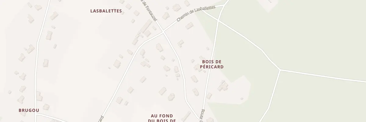 Plan du 2023 Rte de Fontauzel à Montayral