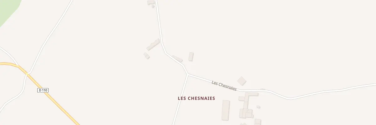 Plan du 63 Les Chesnaies à La Gaudaine