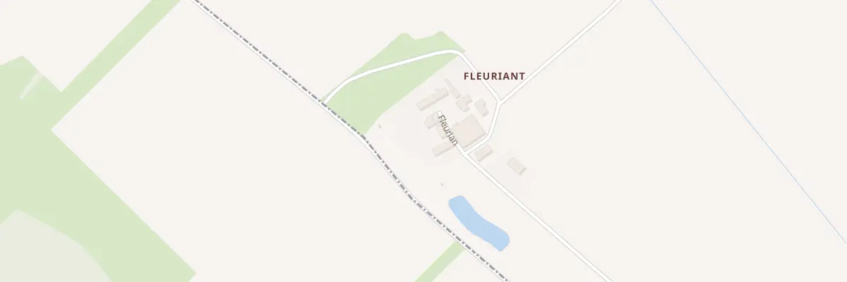 Plan du 5002 Fleuriant à Sublaines