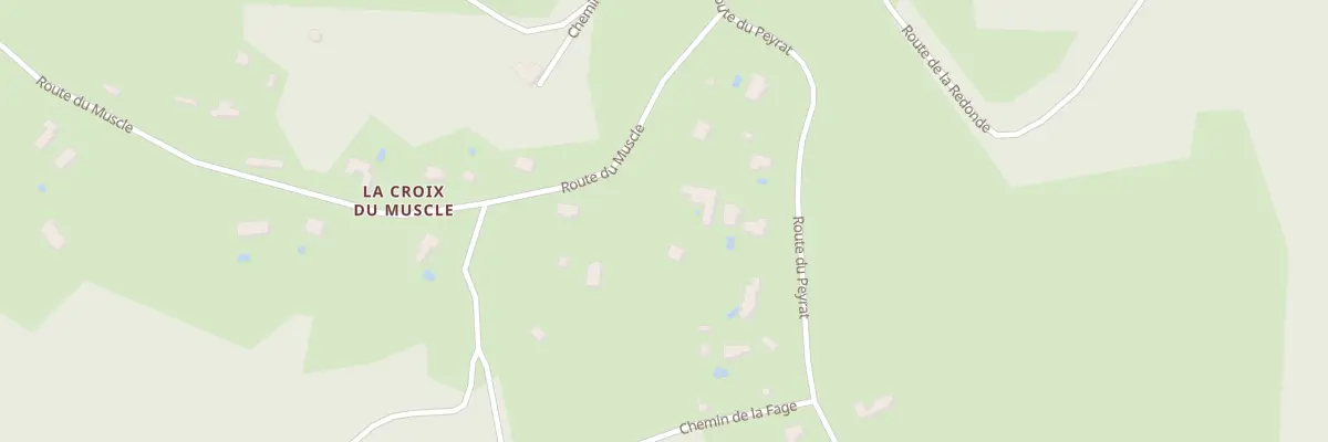 Plan du 74E La Fage Sud à Campagne
