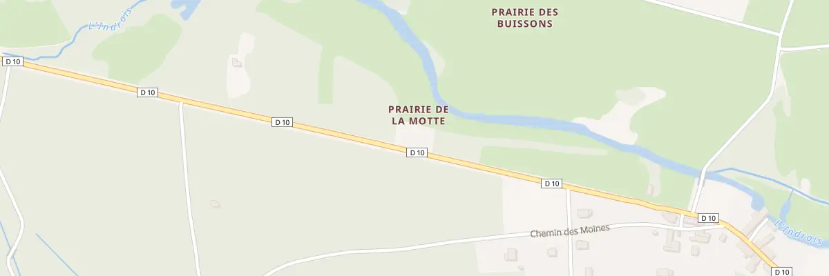 Plan du 39A Prairie de la Motte à Azay-sur-Indre