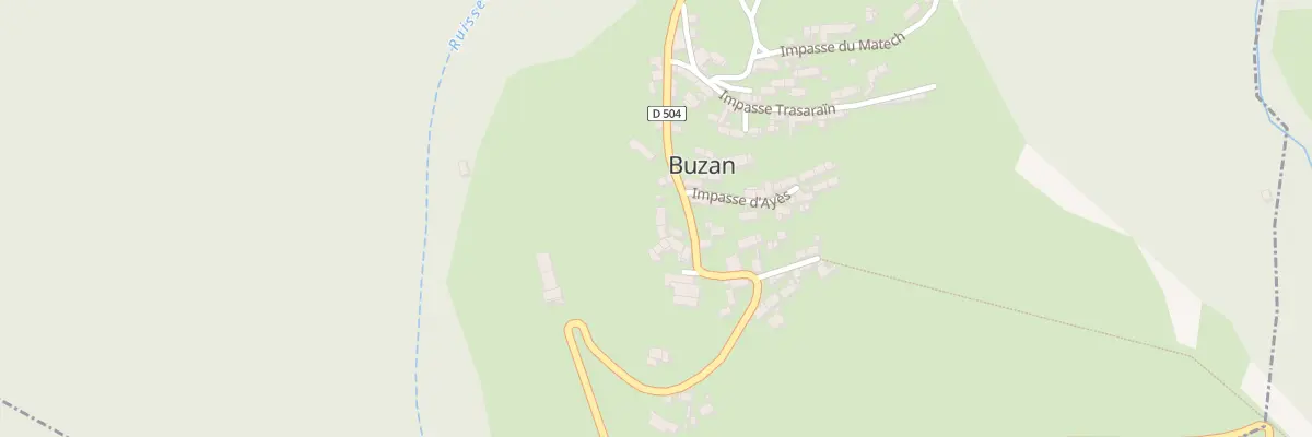 Plan du 37 Buzan à Buzan