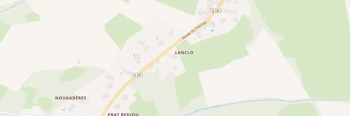 Plan du 9001 Le Village à Marignac-Laspeyres