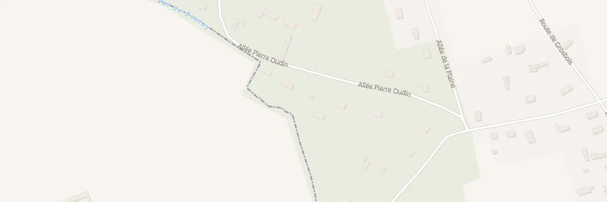 Plan du 8 All Pierre Oudin à Bâlines