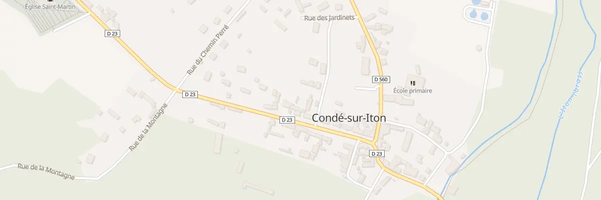 Plan du 29 Rue de Breteuil - Conde à Mesnils-sur-Iton