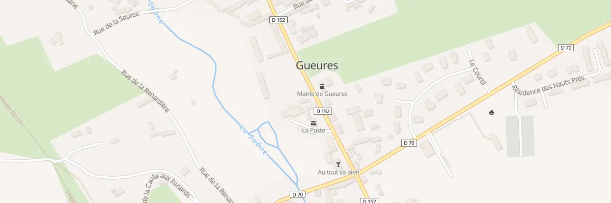 Plan du 39B Rue de la Vallée à Gueures