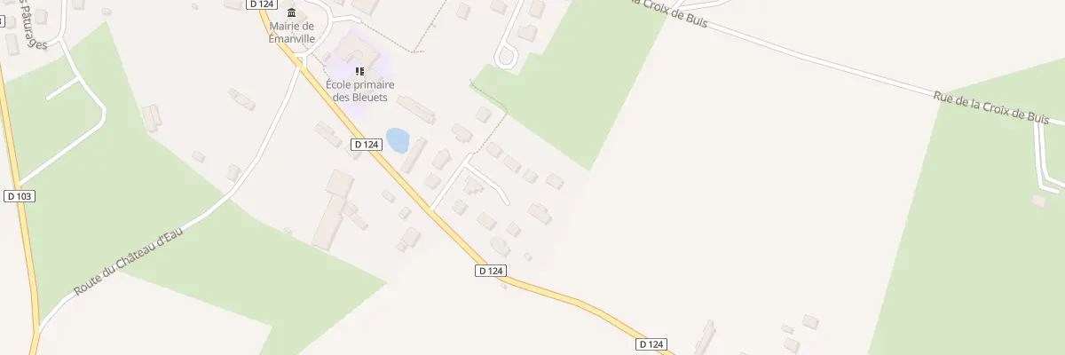 Plan du 113 Imp des Roseaux à Émanville