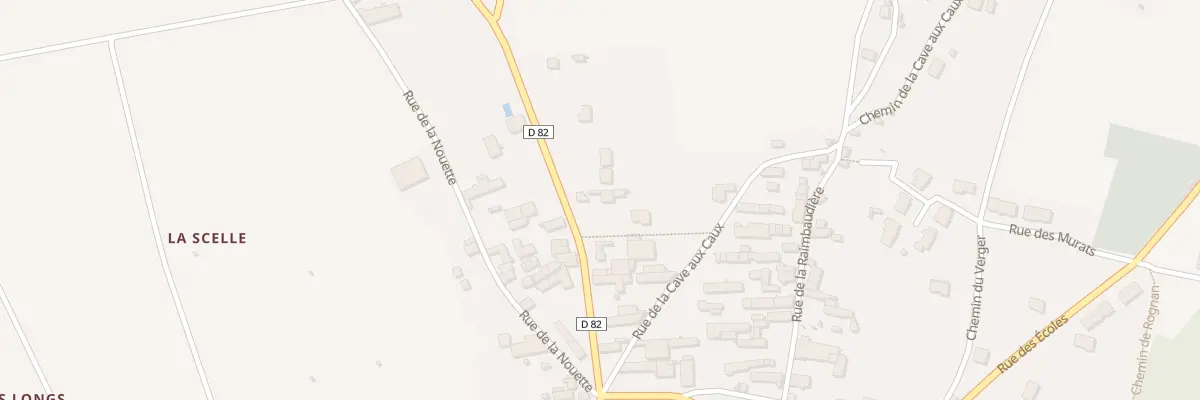 Plan du 37 Rue du Mal de Rochambeau à Thoré-la-Rochette