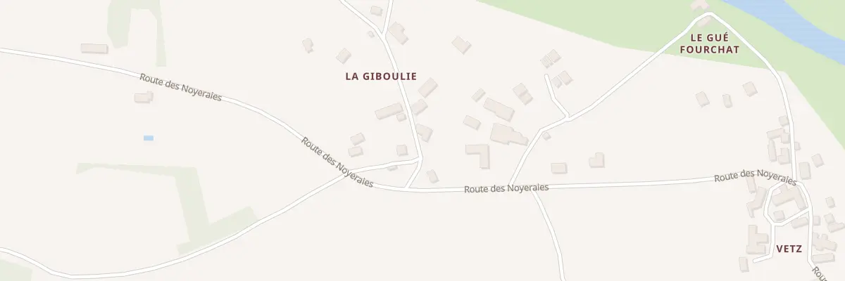 Plan du 138 La Giboulie à Coulaures