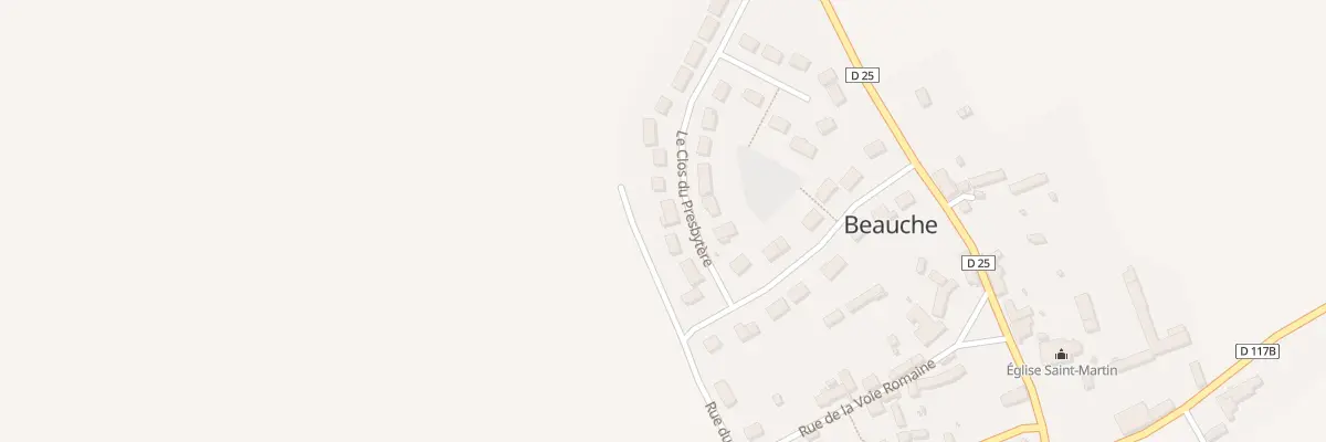 Plan du 24 Le Clos du Presbytère à Beauche