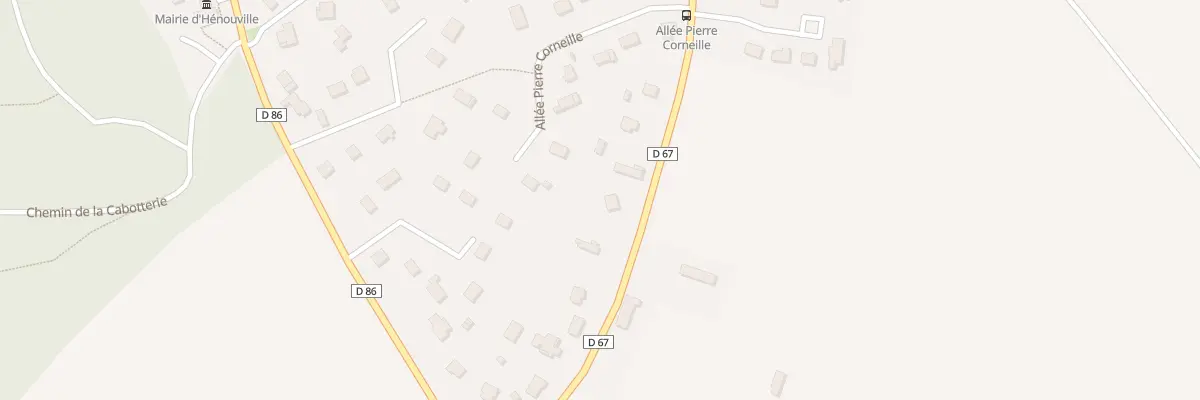 Plan du 225 Rte de Saint-martin à Hénouville