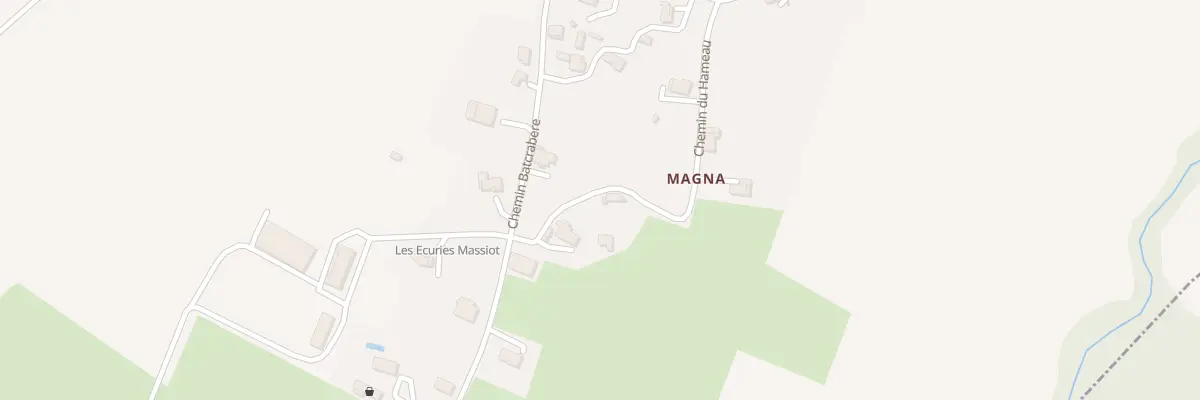 Plan du 126 Che du Hameau à Samatan