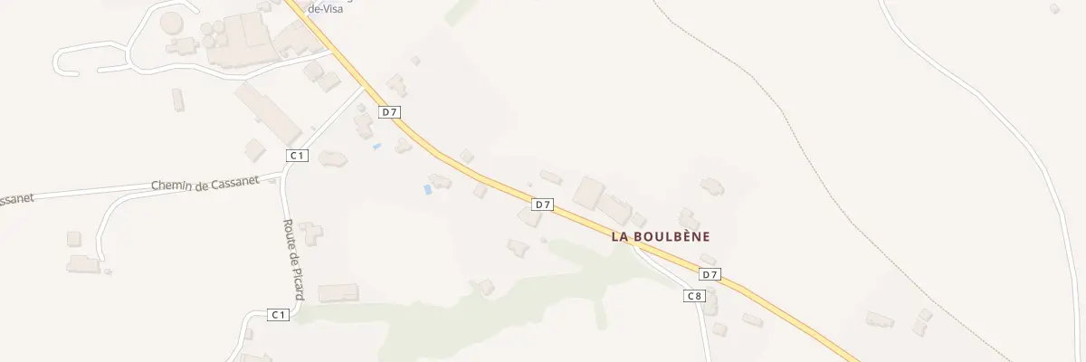 Plan du 5115 Bourg à Bourg-de-Visa
