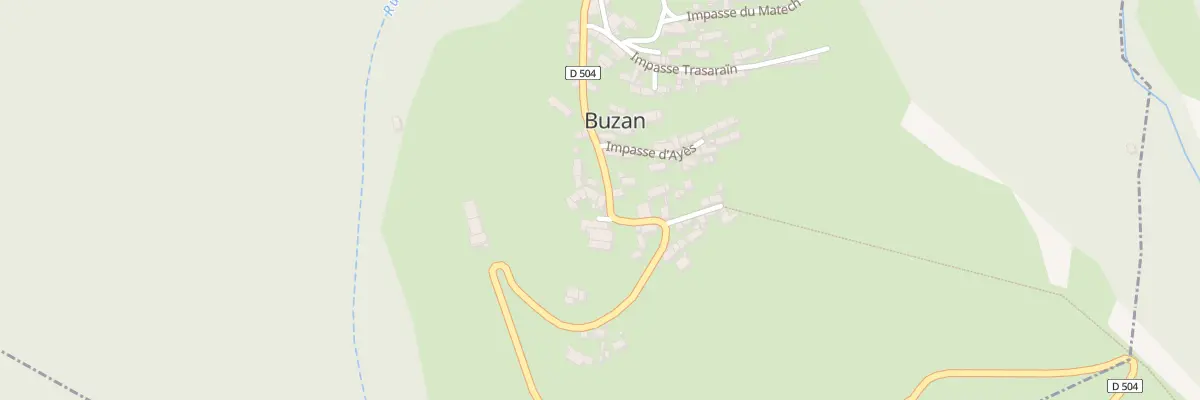 Plan du 5039 Buzan à Buzan