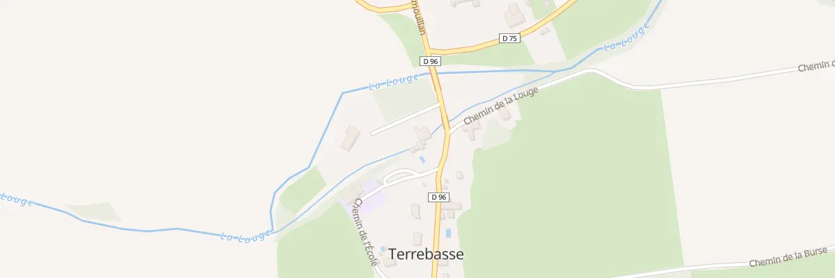 Plan du 8 Le Village à Terrebasse
