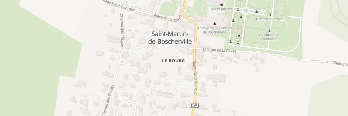 Plan du 7 Rue des Maisonnettes à Saint-Martin-de-Boscherville