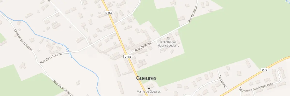 Plan du 7 Rue de Rivoli à Gueures