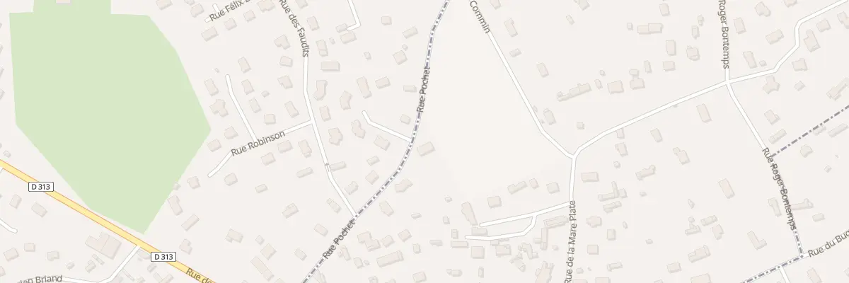 Plan du 252 Rue Pochet à La Londe