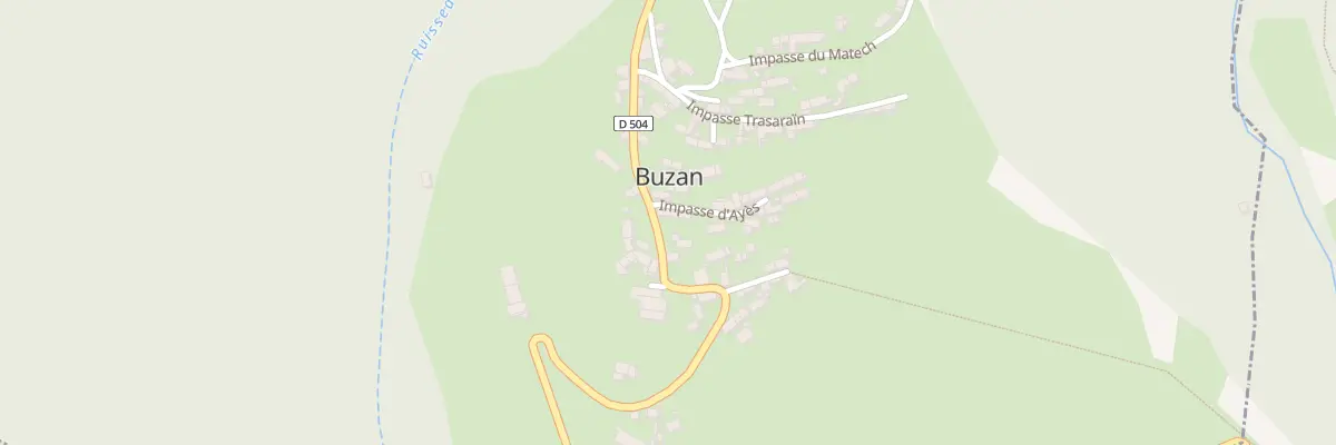 Plan du 5068 Buzan à Buzan