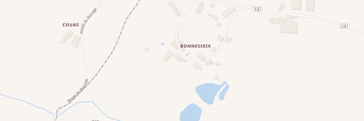 Plan du 5449 Bonnesseix à Blond
