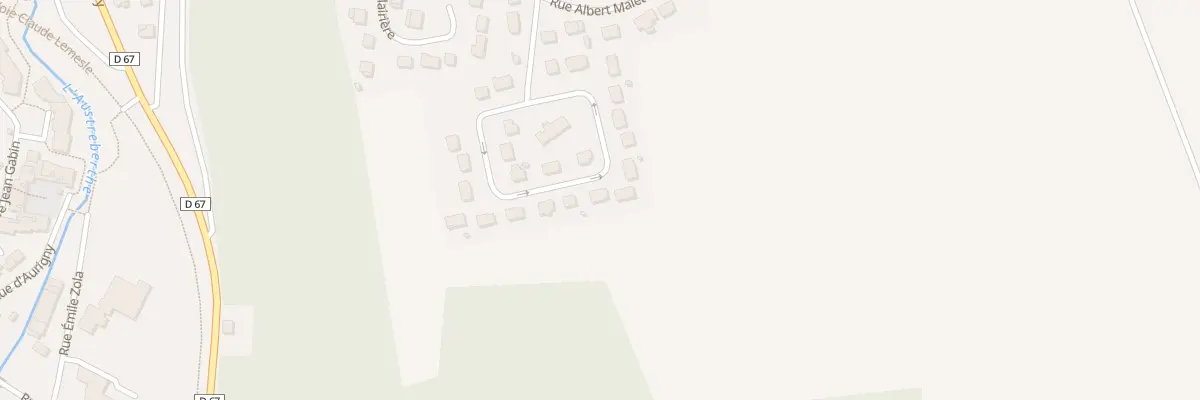Plan du 39 Rue Albert Malet à Barentin