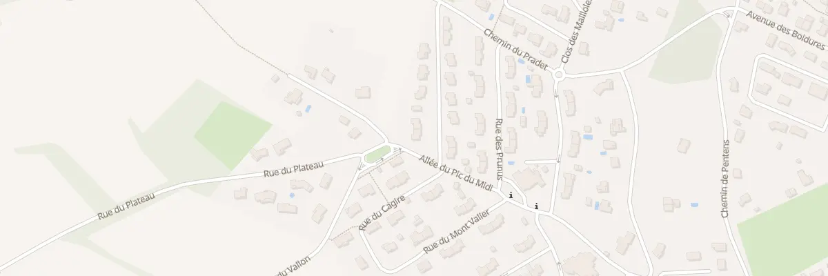 Plan du 1 Rue des Bouleaux à Boussens