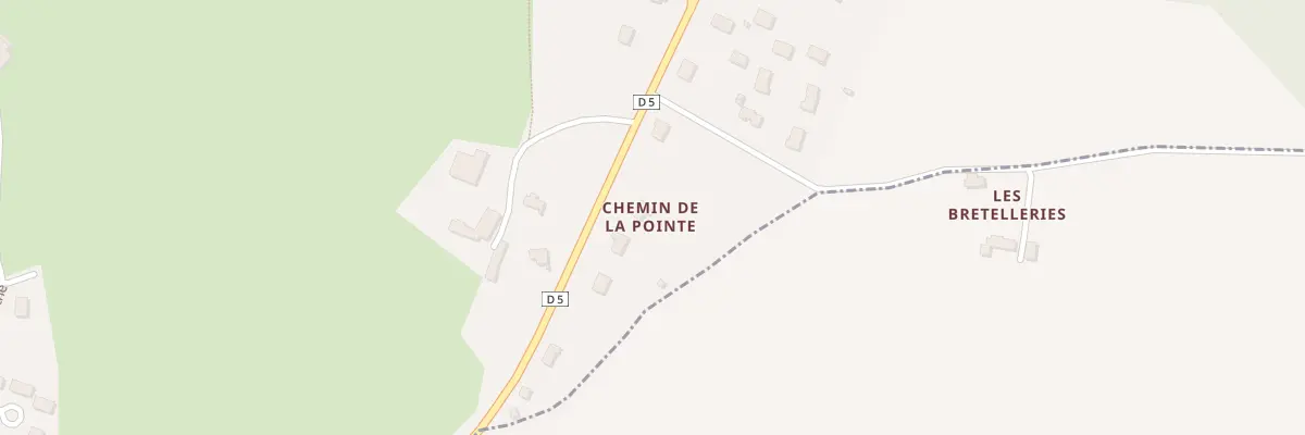 Plan du 9 Rte de Thiron à Argenvilliers
