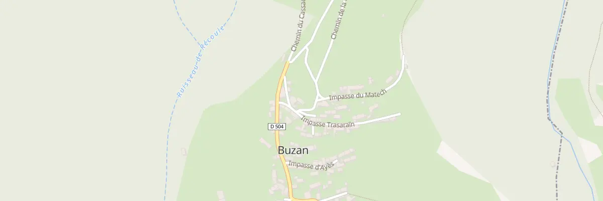 Plan du 32 Buzan à Buzan