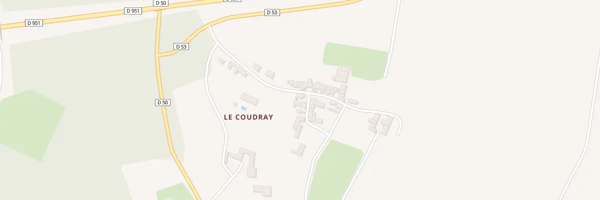 Plan du 12 Le Coudray à Ingrandes