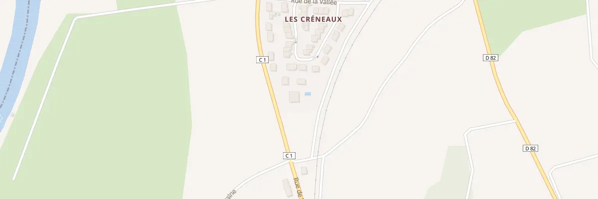 Plan du 42 Rue de la Rochette à Thoré-la-Rochette