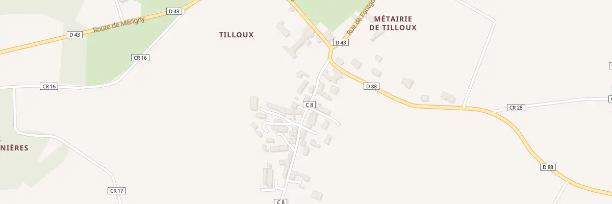 Plan du 2 Che des Chenevieres à Sauzelles
