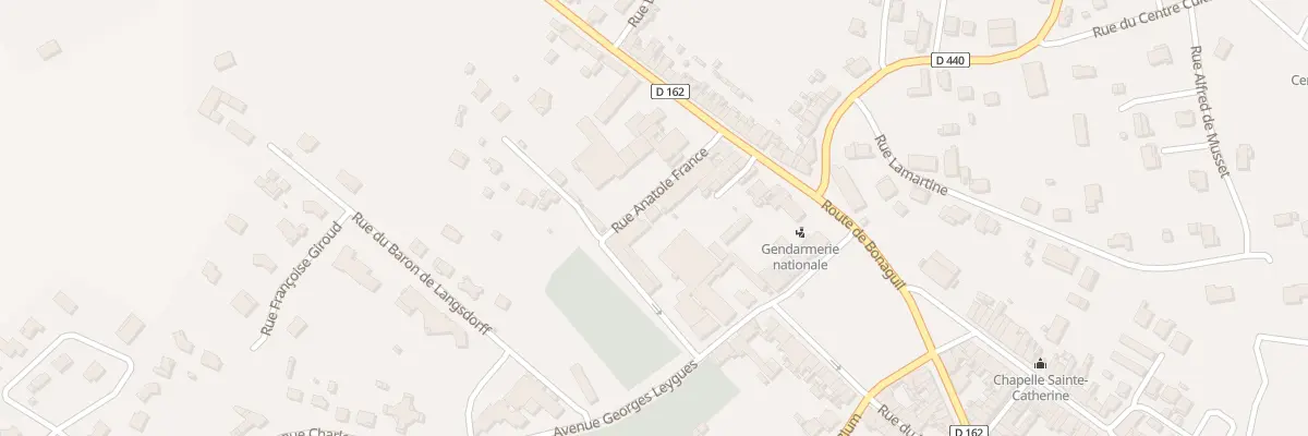 Plan du 7 Rue Anatole France à Fumel