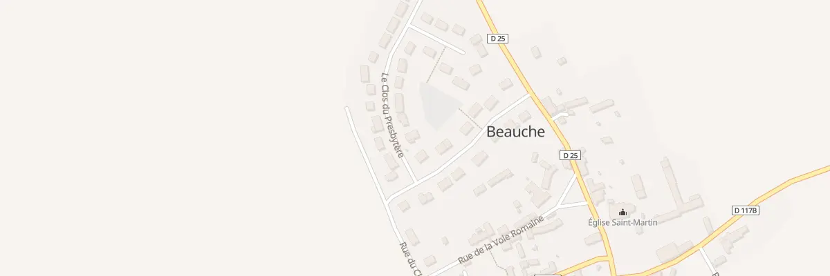 Plan du 13 Le Clos du Presbytère à Beauche