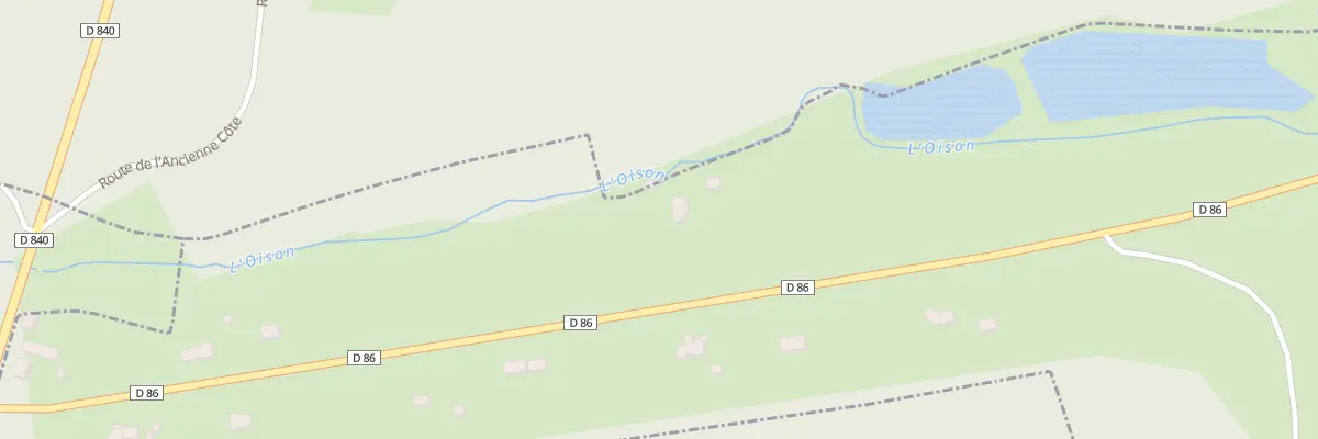 Plan du 15 Rte de la Vallee de l’Oison au Bec-Thomas