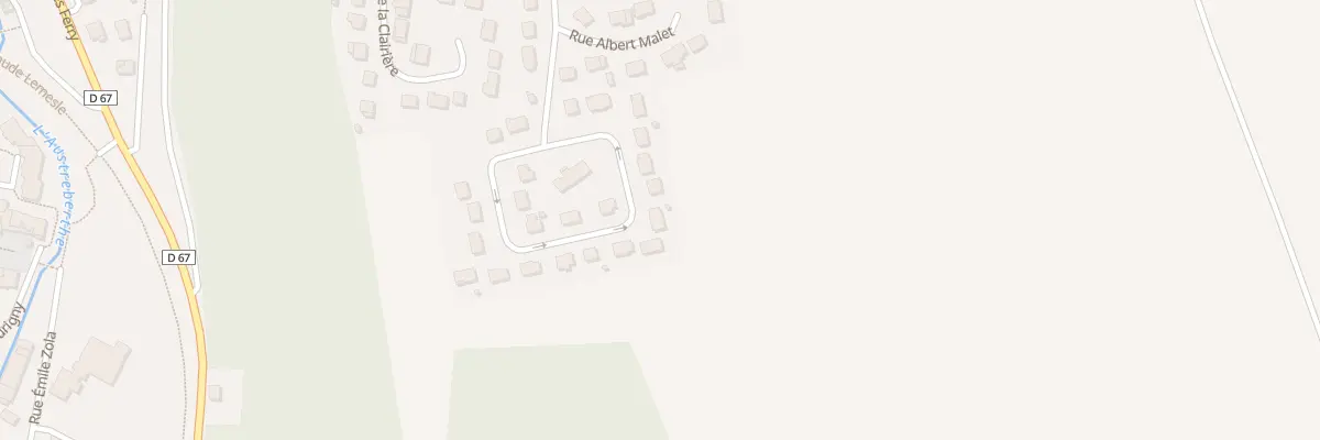 Plan du 43 Rue Albert Malet à Barentin