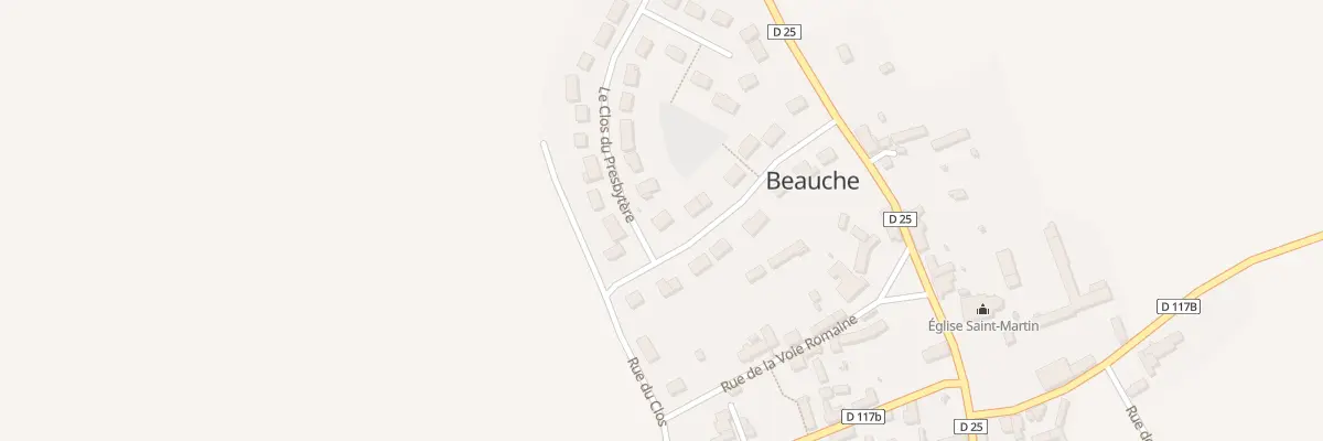 Plan du 11 Le Clos du Presbytère à Beauche