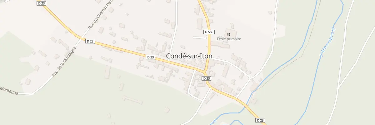 Plan du 21 Rue de Breteuil - Conde à Mesnils-sur-Iton