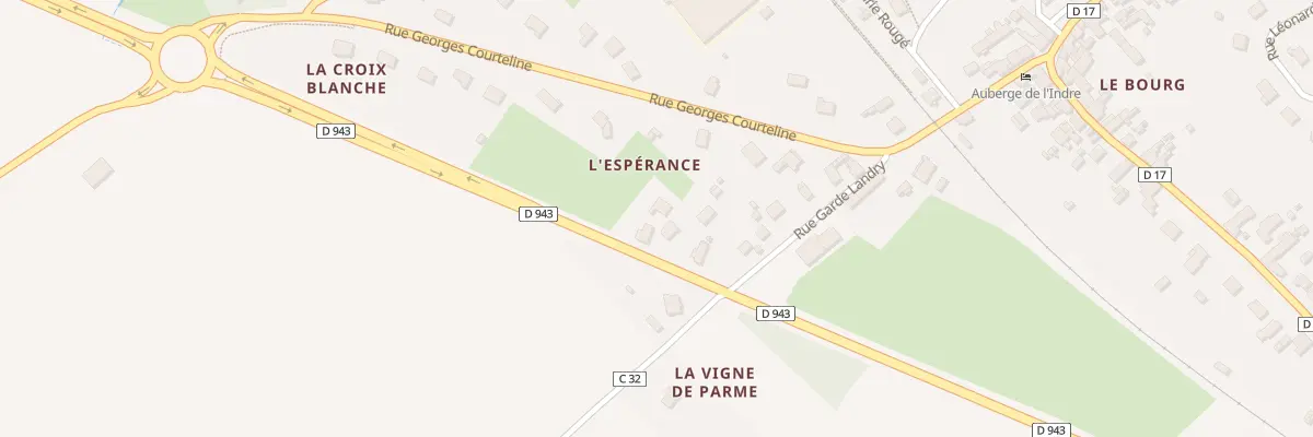 Plan du 261 L’Esperance à Chambourg-sur-Indre